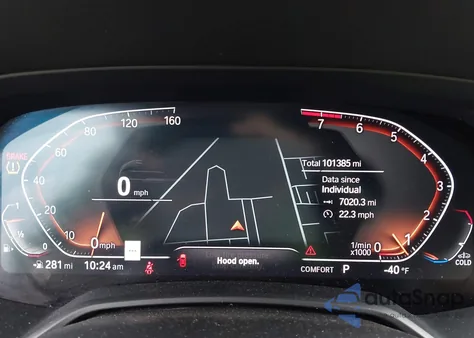 2019 BMW X5 xDrive40I from USA, damaged, VIN 5UXCR6C51KLL38360